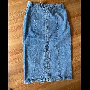 Jean Skirt